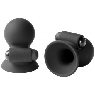 Obaie Sugkoppar med Vibrator till Bröstvårtor