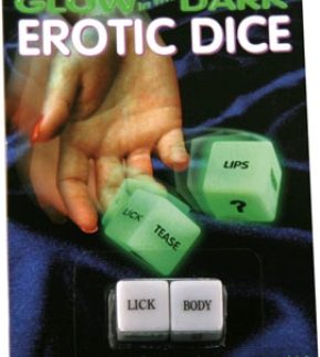 Glow love dice