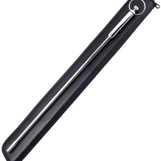 Triune: Extra Long Urethral Vibrator, Stainless Steel