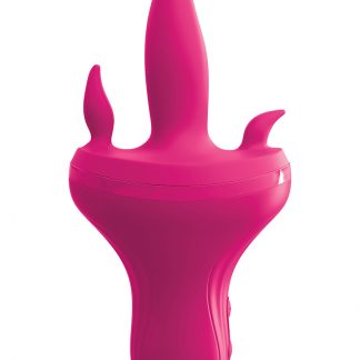 3Some: Holey Trinity, Triple Tongue Vibrator, rosa