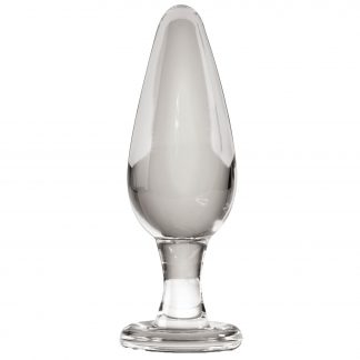 Icicles No 26 Glas Buttplugg Klar