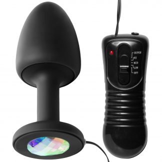 Master Series Paragon Gem Vibrerande Analplugg