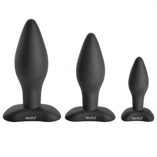 Sinful BumBum Silikon Analplugg Set