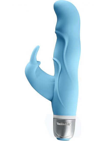 Belladot Barbro: Liten Rabbit Vibrator, blå