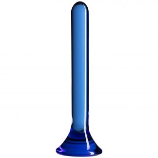 Chrystalino Tower Glasdildo - Blå