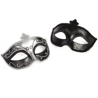 Fifty Shades of Grey Masquerade Masker 2 st - Blandade färger
