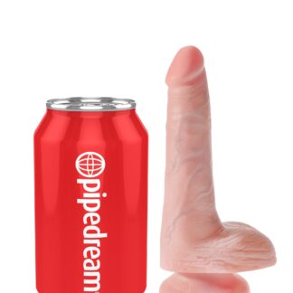 Dildo med Pung 18 cm - Ljus Hudfärg