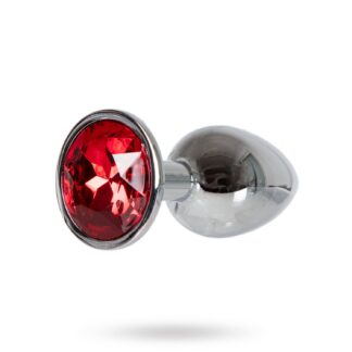 METAL PLUG SMALL - SILVER/RED