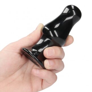 Missy Rechargeable Glass Vibrator With Suction Cup and Remote