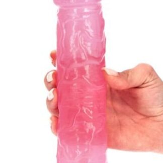 Ottavio Dildo Transparent Pink 23 cm