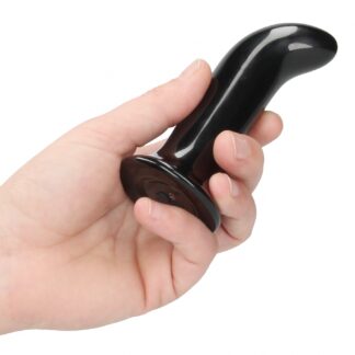 Prickly Rechargeable Glass Vibrator With Suction Cup and Remote