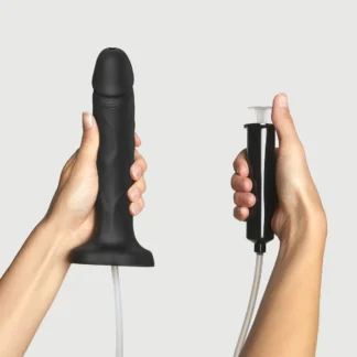 SQUIRTING DILDO CUM BLACK - XL