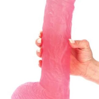 Spartaco Dildo Transparent Pink 32,5 cm