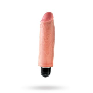 Stiffy Vibrerande Dildo 18.5 cm - Naturligt ljus