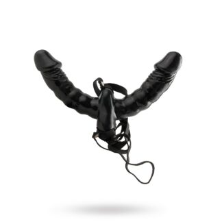 Vibrating Double Delight Strap-On