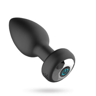 Vibrating Plug with Stone and Remote Controller