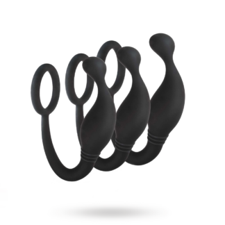 JET Horny Prostate Plug With Love Ring Set