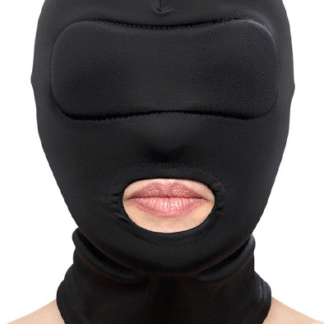 Fetish & Fashion Mouth Hood Black