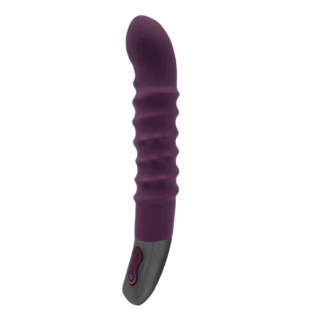 Titanz Rotating Ribbed Beaded G-Spot Vibrator