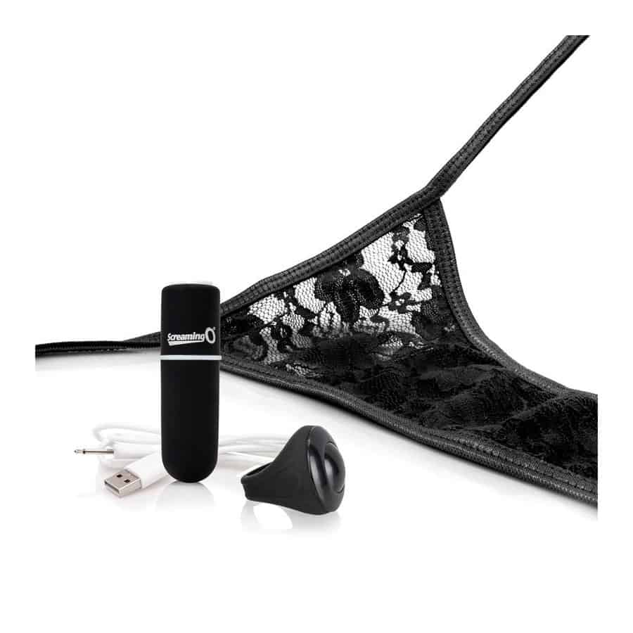 My Secret Vibrating Panty - Black