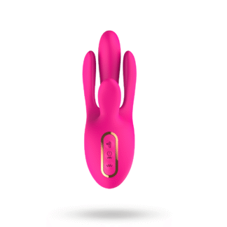 Pink Vibe With Finger Function 3 Motors