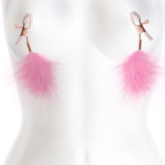 BOUND NIPPLE CLAMPS - PINK