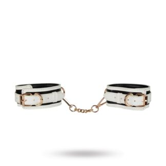 Glow-in-the-Dark Handbojor - Vit/Guld
