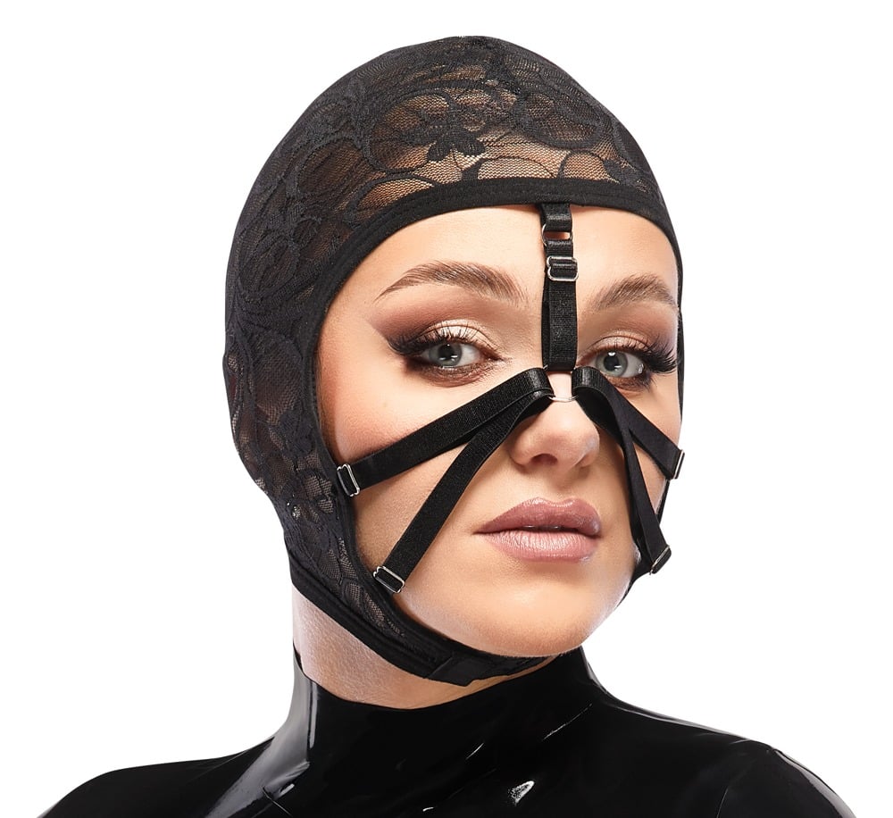 Lace head mask