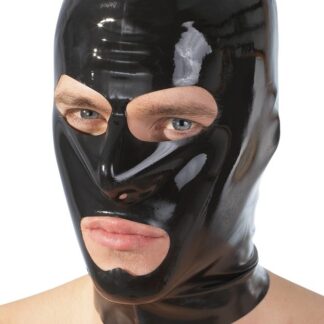 Latex Mask - Svart