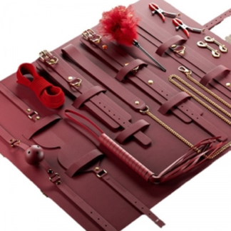Luxury BDSM 11-pcs Kit - Clarissa Red
