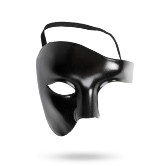 MASK PHANTOM HALF FACE BLACK
