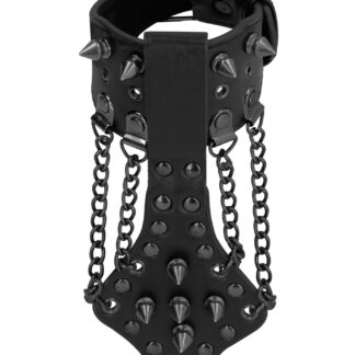 Ouch! Skulls and Bones - Armband med Nitar & Kedjor