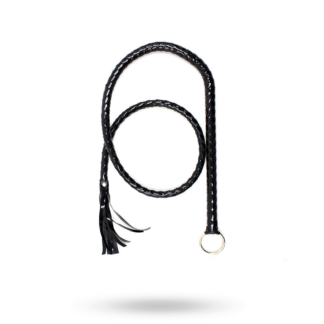 Shiny Black Long Whip 138 cm