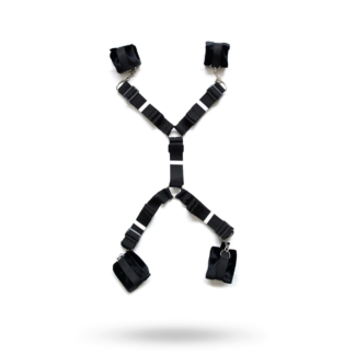 Bed Restraint Set With Cuffs