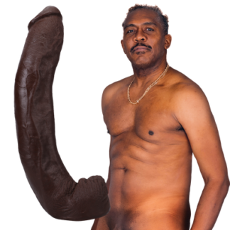 Dredd ULTRASKYN Dildo 34 cm - Chocolate