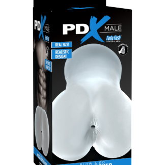 Male Blow and Go Mega Stroker Clear