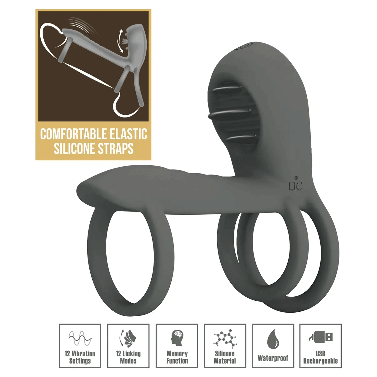 Master Ring Vibrating Cock Ring