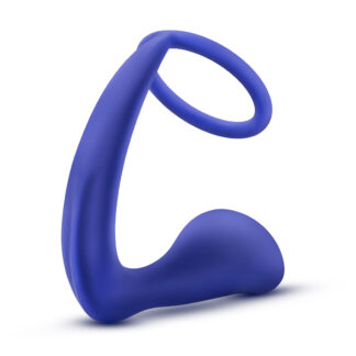 Performance Indigo - Analplugg med Penisring