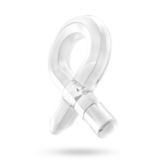 Stretchy Loop Cockring Clear