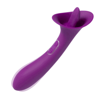 Adele Clit Licking Tongue Vibrator With G-spot Stimulator