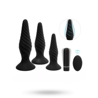 Idris Vibrating Anal Plug Set