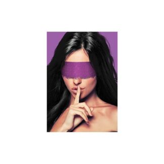 Mystère Lace mask - purple