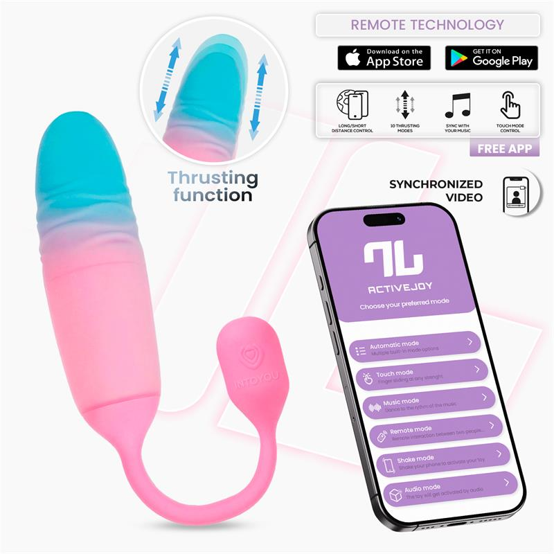 NexEgg Motion Vibrating Egg With Thrusting App