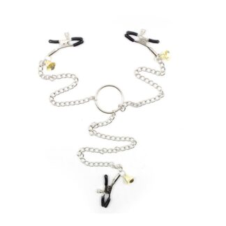 Nipple & Clit Clamps - Metal Chain