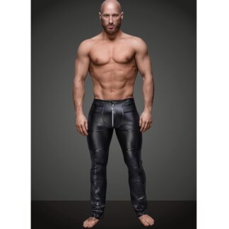 Noir Handmade - Wetlook Zipper Pants - M