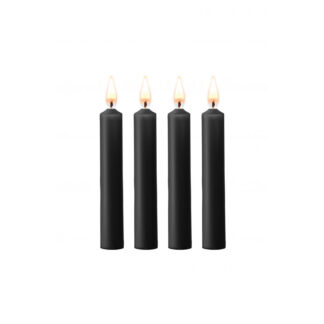 Teasing Wax Candle - black