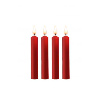 Teasing Wax Candle - red