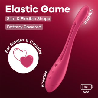 Satisfyer Elastic Game Pink Battery Series