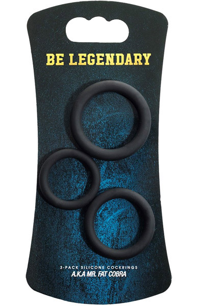 A.K.A Mr. Fat Cobra C-rings 3-pack