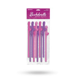 Bachelorette Party Favors Dicky Sipping Straws Pin